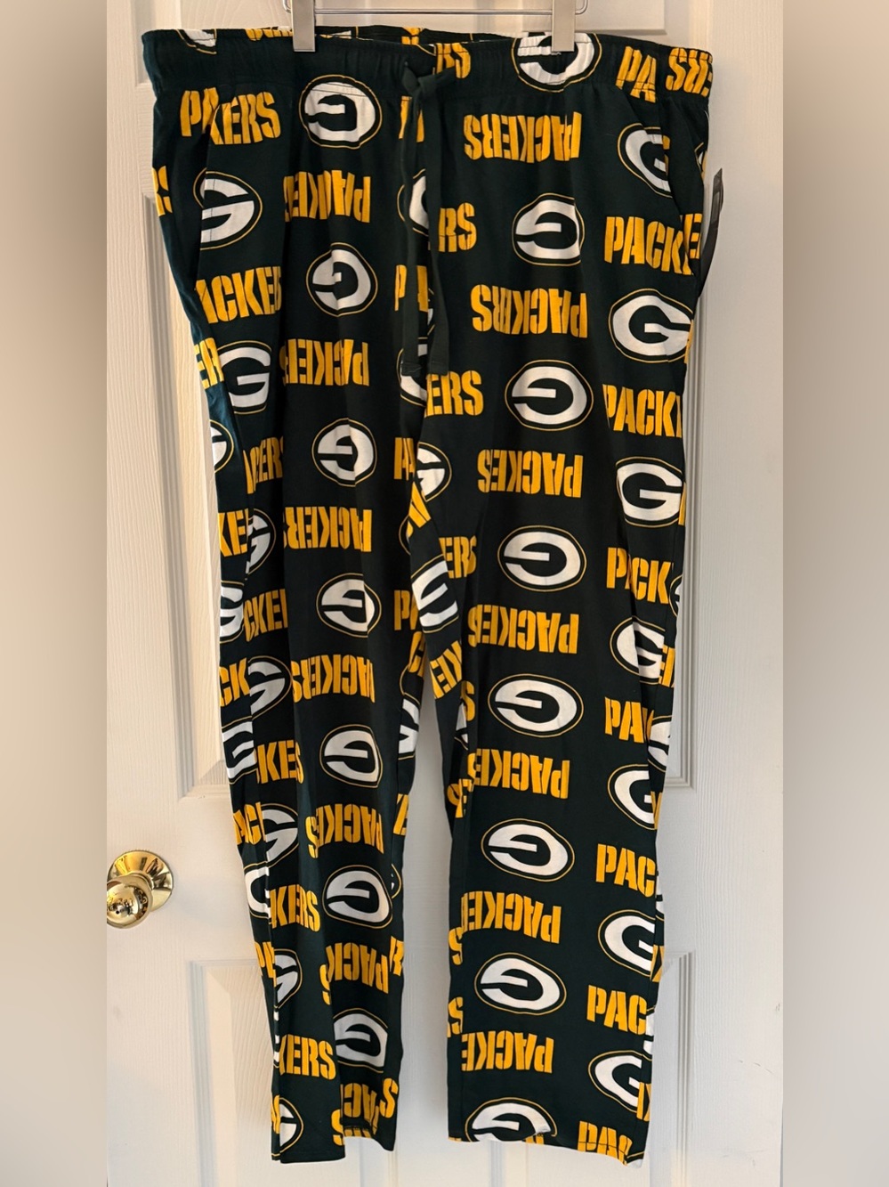 NWT* 🏈 🧀Officially Licensed NFL Green Bay Packers Cotton Pajama Lounge Pants XXL